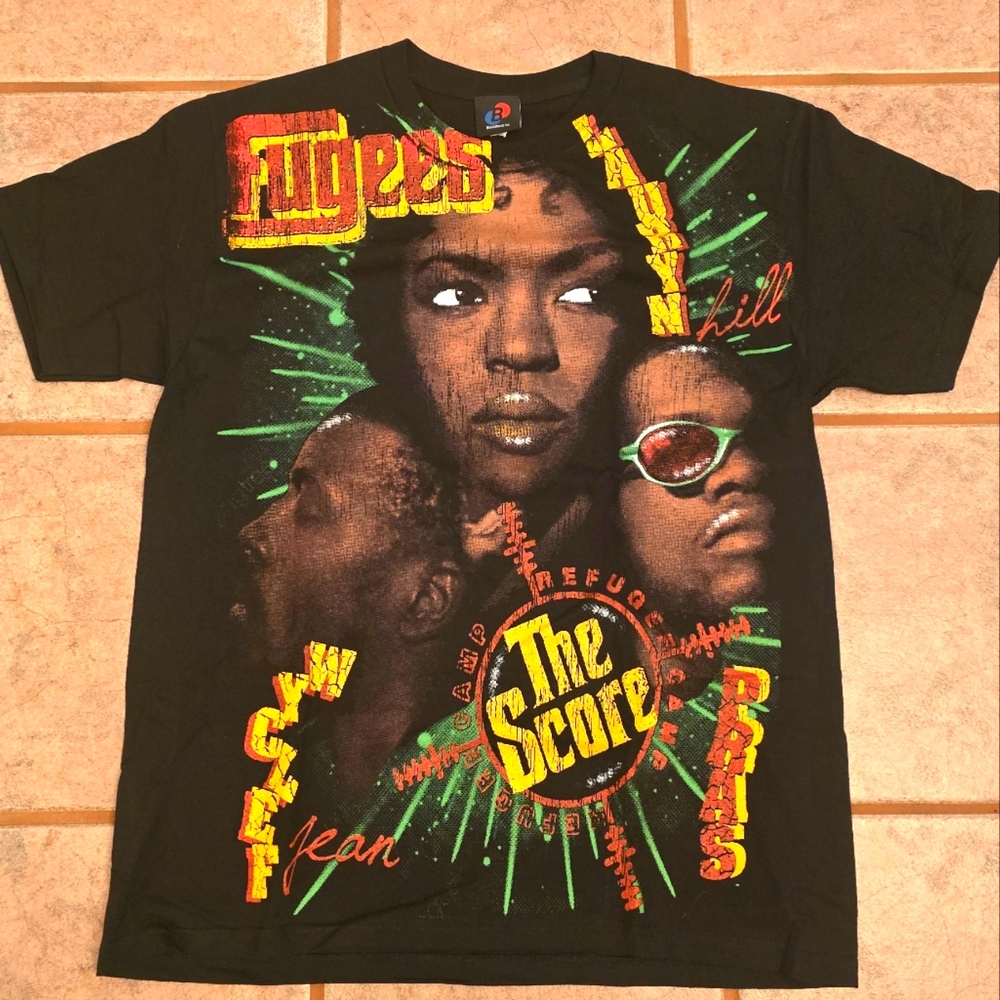 🔥🔥Backstock Co Fugees Hip Hop All Over Print Tee🔥🔥